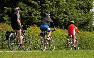 Fahrrad fahren ist gesund und macht Spass
