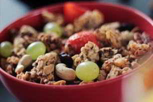 Chia-Samen schmecken auch im Müsli