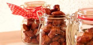 Gebrannte, zuckerfreie Mandeln selber machen - der gesunde Snack