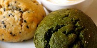 Vegane Scones mit Kürbis-, Zucchini- oder Auberginenmus