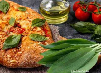 Bärlauch Focaccia - würzig, gesund und schnell gemacht