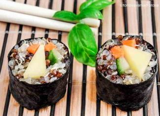 Veganes Sushi mit Quinoa – gesund, lecker und abwechslungsreich Veganes Sushi mit Quinoa - gesund, lecker und abwechslungsreich