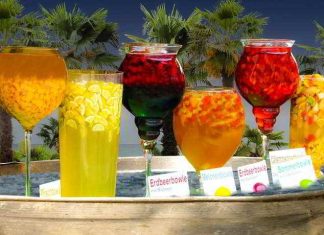 Erfrischende Sommerbowle - leicht, vitaminreich und alkoholfrei