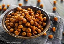 Geröstete Kichererbsen - der gesunde Low-Carb-Lecker-Snack