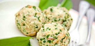 Vegetarische Bärlauch- oder Spinatknödel – schnell gemacht und lecker Frische vegetarische Bärlauch- oder Spinatknödel