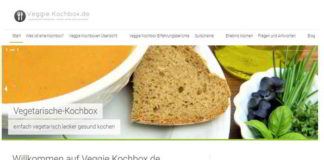 Internet-Portal für vegetarische Kochboxen gestartet 