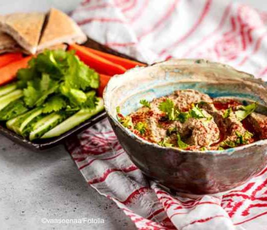 Das Baba Ganoush original Rezept mit DIY Tahini